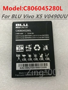 New Original 2800mAh 10.64Wh Battery C806045280L For BLU Vivo X5 V0490UU 3.8V - Picture 1 of 2