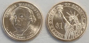 USA Präsidentendollar 2007 George Washington D unz. - Bild 1 von 1
