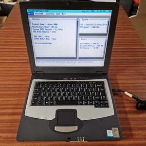 RM nBook 4000 CL51-14, Celeron M , 14",NO HDD,MISSING DW-RW,TESTED TO BIOS (108) - Picture 1 of 21
