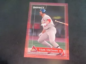 Mark McGwire 2000 Fleer Impact #150 - Imagen 1 de 2