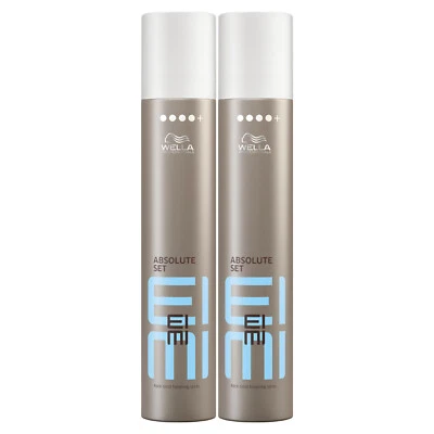 WELLA EIMI ABSOLUTE SET Finish Spray Haarspray Haarlack Fixierspray 2x 500 ml