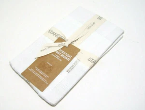 Funda de almohada estándar plisada con puntada plateada varios colores West Elm falsa nueva - Imagen 1 de 4