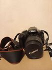 Canon DLSR camera 1100d with lens