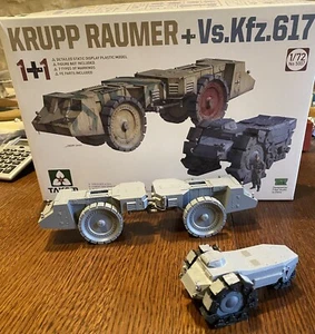 TAKOM 5007 KRUPP RAUMER + VS.KFZ.617 GERMAN WW2 1/72 (268) - Photo 1/4