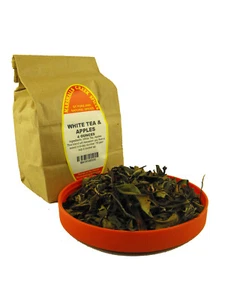 Té blanco con manzana Marshalls Creek Spices hojas sueltas 4 oz - Imagen 1 de 1