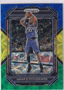 Baloncesto Panini Prizm 2022-23 NBA No 287 Amar'e Stoudemire Choice verde amarillo - Imagen 1 de 2