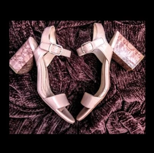 Andrew Geller fayer confetti pink SIZE 8.5M Fully cushioned,heel 3.5" WAS $99.99 - Picture 1 of 24