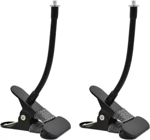 Flexible Clip Mount with 15Cm Gooseneck for Indoor and Outdoor Security Cameras, - Picture 1 of 12