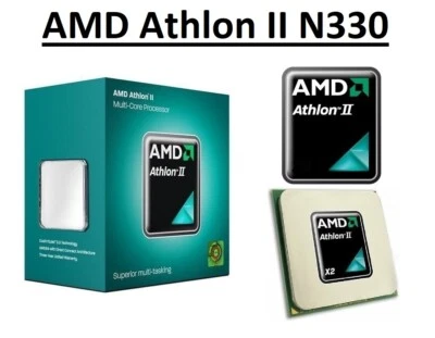 AMD Athlon II N330 Dual Core Processor 2.3 GHz,Socket S1, 35W CPU  - Image 1 of 4