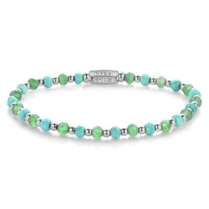 REBEL & ROSE Schmuck Damen-Armband Blue Green Adventure 4 mm RR-40144-S-S - Bild 1 von 2