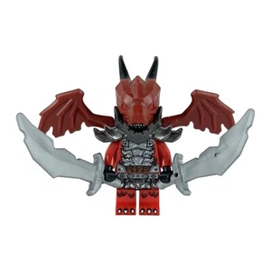 LEGO NINJAGO Dragonian Warrior Mini Figure (Long Horns) w Dragon Wings 71832 - Picture 1 of 5