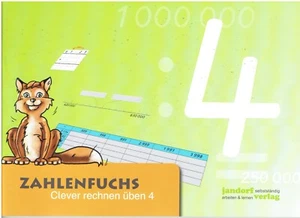 Zahlenfuchs 4 | Clever rechnen üben  Broschüre | 84 S. inkl. 19 Arbeitsblätter - Bild 1 von 4