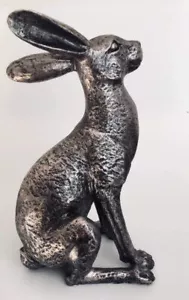 A Bit Quackers Alert Hare - Bronzed Statue - Large - Picture 1 of 1