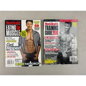 Men's Health Magazine 2016 Lot Of Two - Picture 1 of 4