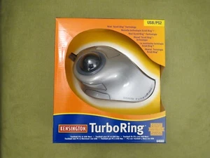 Kensington Turbo Ring Trackball 64660 USB/PS2 for PC & Macs - Picture 1 of 6