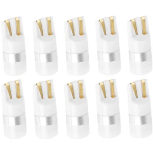 10x Innenraumbeleuchtung Lampe L-ED Auto Licht T10 Birne Leselicht 12V 6000K - Bild 1 von 10