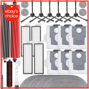 27Pcs Accessories Kit Compatible Roborock S8 MaxV Ultra Vacuum Brush Mop Filter - Picture 1 of 12