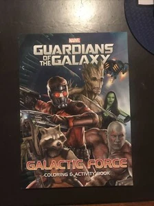 2014 Marvel Guardians Of The Galaxy Galactic Force Color & Activity Book Rocket - Picture 1 of 2