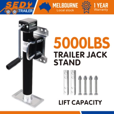Trailer Caravan Canopy Jack Leg Stand Heavy Duty 2268kg 5000lbs Side Handle AU - image 1 of 4