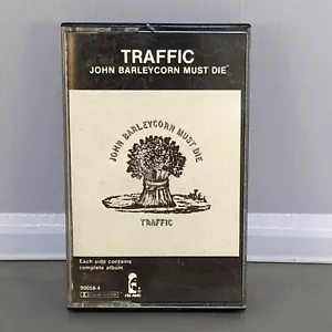 VINTAGE Traffic John Barlycorn Must Die - Classic Stereo Cassette Tape - Picture 1 of 3