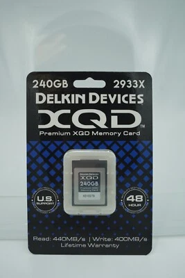 Delkin Devices XQD Card 240GB New - Image 1 of 2