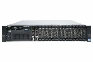 Dell PowerEdge R820 4x 8-Core E5-4610v2 96GB RAM 2x 900GB HDD 2U Rack Server - Picture 1 of 2