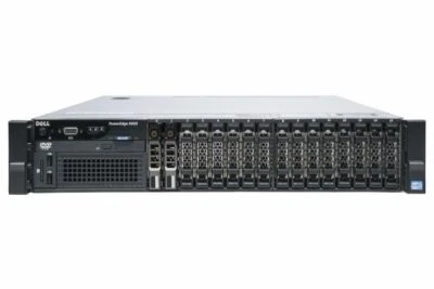 Dell PowerEdge R820 4x 8-Core E5-4610v2 96GB RAM 2x 900GB HDD 2U Rack Server - Image 1 of 2