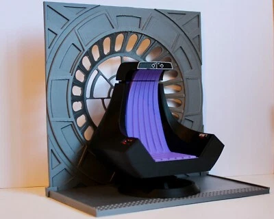 Trono Emperador Palpatine para Star Wars Serie Negra y Telón de Fondo Ventana Impreso en 3D Foto 1 de 4