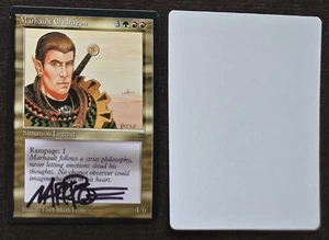 Signed MTG Magic Artist Proof _ Legends _ MARHAULT ELSDRAGON _ Mark Poole _$100K - Picture 1 of 3