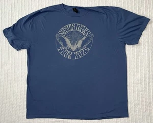 Stevie Nicks 2023 Tour T-Shirt 2XL 25” X 29” Blue Official Merch Fleetwood Mac - Picture 1 of 8