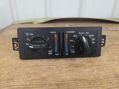 Interruptor de control climático temperatura calor aire acondicionado Buick Century Regal 2000-2005 OEM Foto 1 de 4