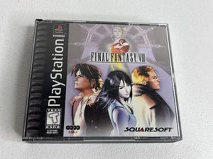 Final Fantasy VIII 8 (PlayStation 1, 1999) PS1 Black Label CIB Complete Tested - Picture 1 of 4