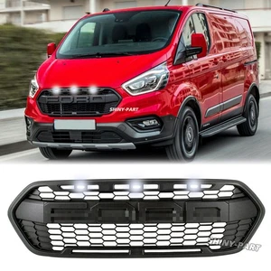Ford Transit Custom 2018-2022 Frontgrill Raptor Style Grill Sport mit weißen LED - Bild 1 von 5