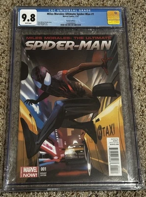 Miles Morales: Ultimate Spider-Man #1 CGC 9.8 Fiona Staples Variant 1:50 (2014) - Image 1 of 3