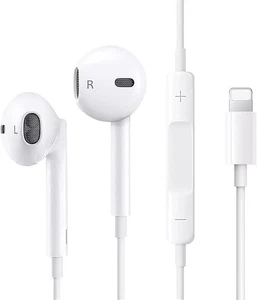 LOT DE 2 écouteurs écouteurs pour iPhone Pro/14/13/12/11/X écouteurs filaires Bluetooth - Photo 1 sur 9