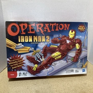Iron Man 2 Operation Family Juego de Mesa 2010 Silly Skill Hasbro 2010 Marvel - Imagen 1 de 8