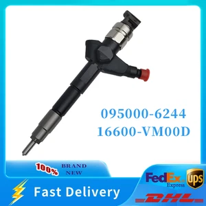 Common Rail Diesel Fuel Injector 095000-6244 16600-VMOOD for NISSAN YD25 Engine - Picture 1 of 6