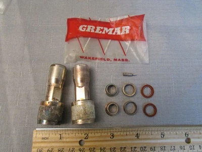 (2) GREMAR UG-59B/U HN-Type Coaxial RF Connector NOS 1 Missing Pin - Image 1 of 2