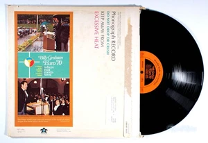 Billy Graham - Euro '70: Where East Meets West (1970) Vinyl LP • Preach / Gospel - Picture 1 of 2