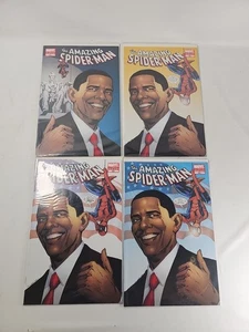Amazing Spider-Man 583 Marvel Comic Book 2nd 3rd 4th 5th Printing Variant Obama - Bild 1 von 6