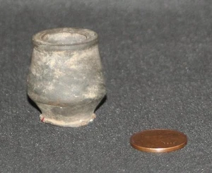 ancien pot à onguent ou pommade pharmacie apothicaire XVII ème - Imagen 1 de 3