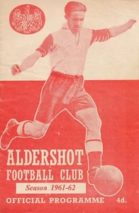 Aldershot v Accrington Stanley 1961/1962 - Last season in the Football League - Picture 1 of 1