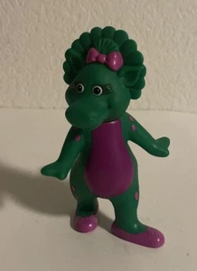 Barney Baby Bop 4 1/2" Figure  Green Dinosaur Lyons Group 1998 Vintage 90s - Picture 1 of 2