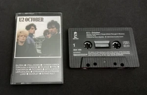 U2 OCTOBER 1986 MC MUSIC TAPE * - Imagen 1 de 3