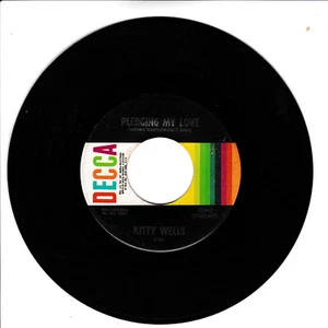 45 RPM Country Records 3 for a dollar   KITTY WELLS - Picture 1 of 6