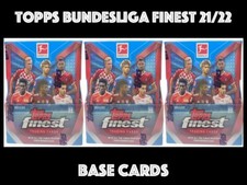 TOPPS BUNDESLIGA FINEST 2021/22  BASE CARDS