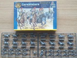 ITALERI 1/72 SCALE 6003 NAPOLEONIC FRENCH CARABINERS. BOXED, ON SPURE. - Picture 1 of 1