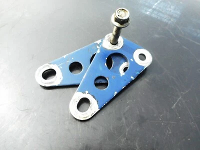 Kawasaki KX500 KX 500 1987 placas de montaje del motor Foto 1 de 2