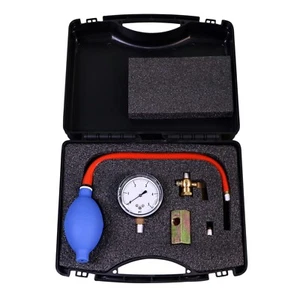 74273 0-5 PSI Complete Low Pressure Gas Test Kit w/Bulb, Hose, Hand Pump, Val... - Picture 1 of 6