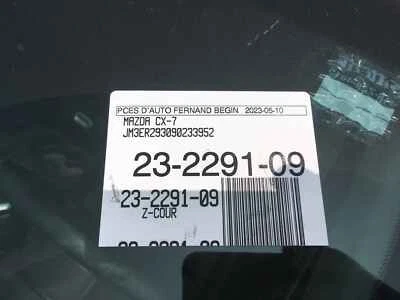 Used Ignition Switch fits: 2009 Mazda CX-7 w/o steering lock switch only Grade A Foto 1 de 4